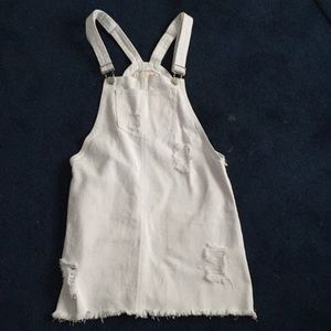 Destroyed overall dress